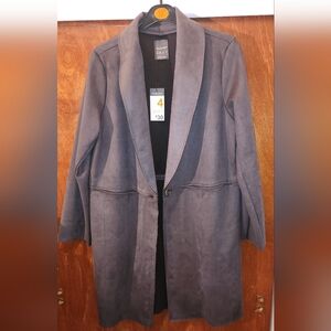 Gray Light Weight Quarter Lenght Jacket